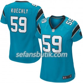 Carolina Panthers Tröjor Luke Kuechly 59 Nike Blå - Dame